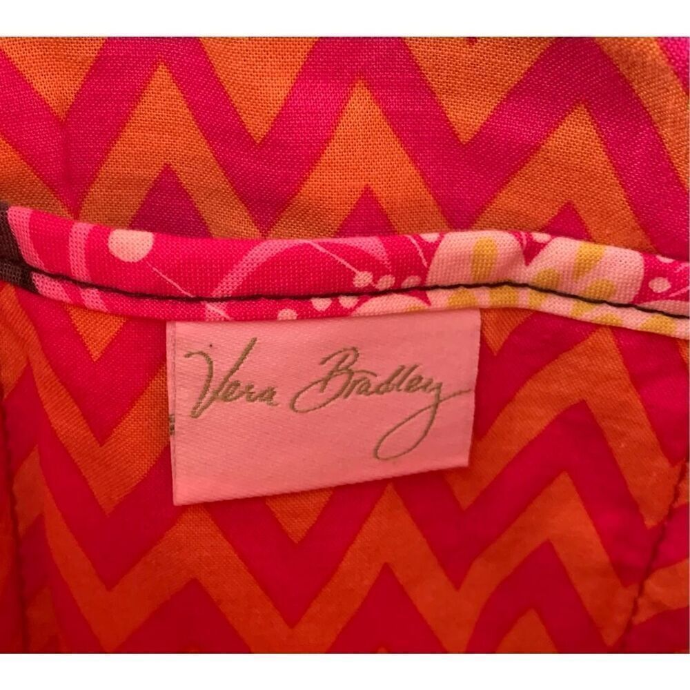 NWT Vera Bradley Ziggy Zinnia Hipster Crossbody Bag Purse Quilted $99 - Picture 5 of 9